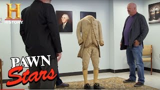 Pawn Stars: George Washington's 3-Piece Suit (Season 15) | History screenshot 4