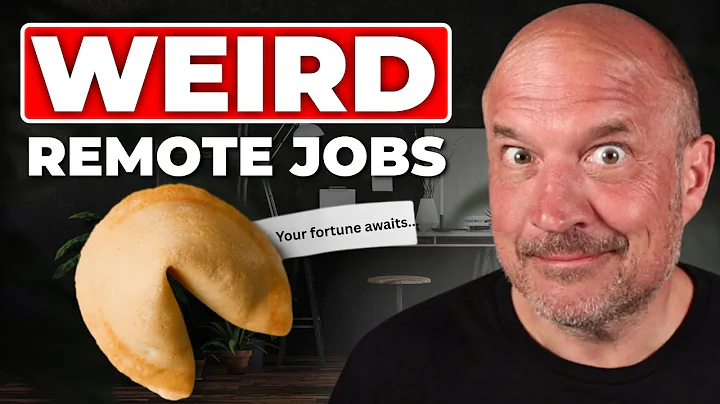 9 Bizarre But HIGH Paying Online Jobs (No Experience Needed)