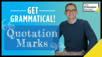 Get Grammatical! Learn About Quotation Marks for the SAT, ACT, GMAT, GRE...and Life