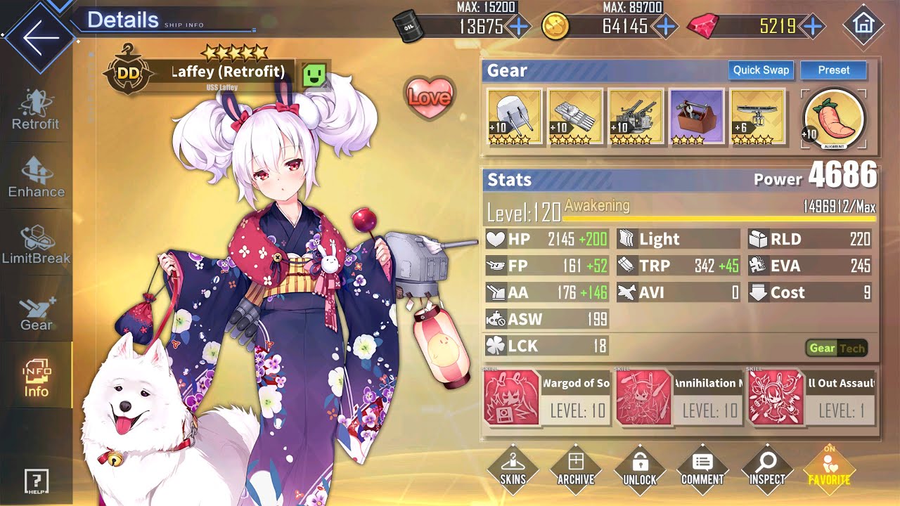 Azur Lane Augment Equipment YouTube