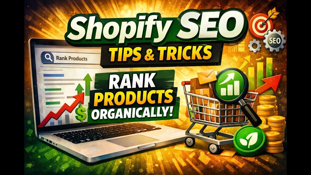 Shopify SEO Tips and Tricks - Rank Products Organically