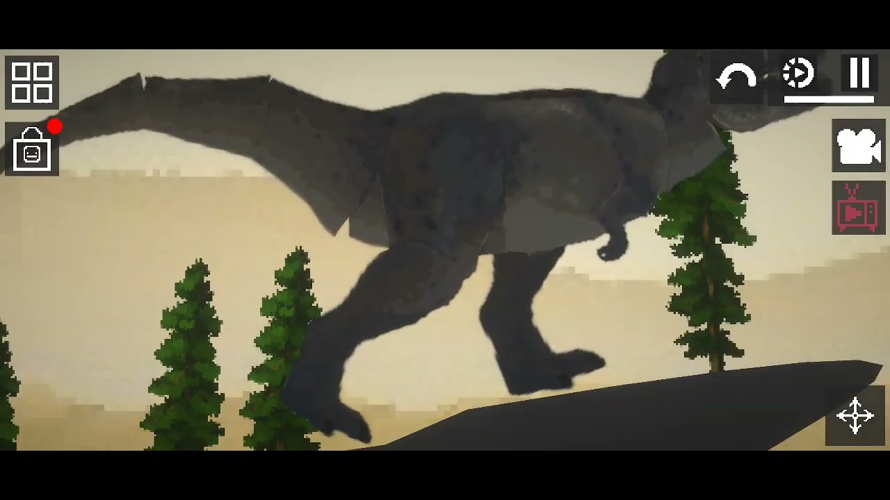 Jurassic blocky trex mod