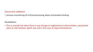 INTRODUCTION TO VALIDATION