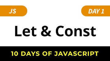 HackerRank 10 Days of JavaScript Solutions: Let and Const (Day 1)