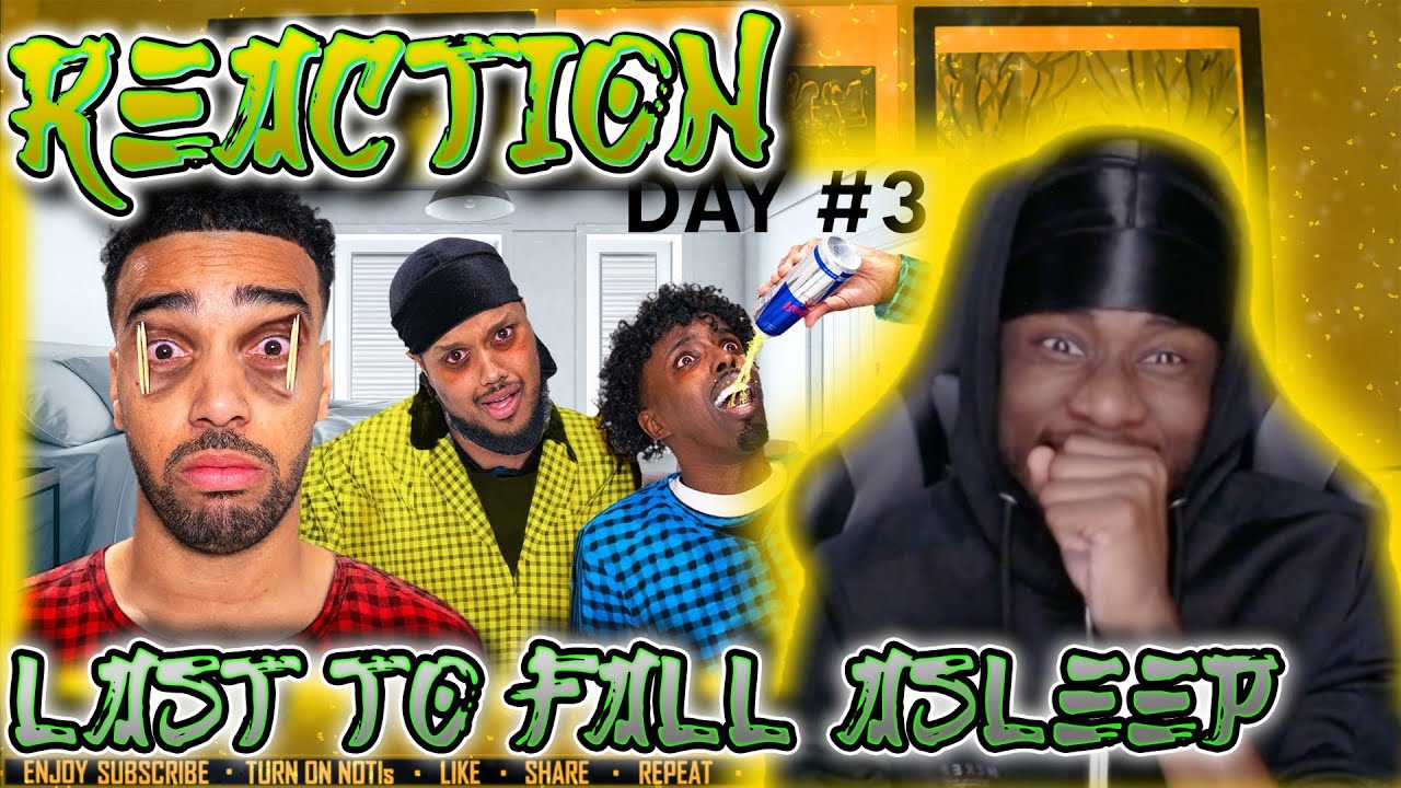 NO WAY CHUNKZ ALMOST WON😳😯 | BETA SQUAD - LAST TO FALL ASLEEP CHALLENGE  [REACTION]