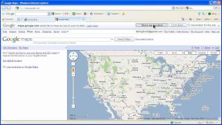 Google Toolbar with My Location and Share