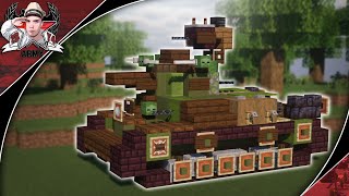 Minecraft: WW2 Type-97 Chi-Ha | Medium Tank Tutorial