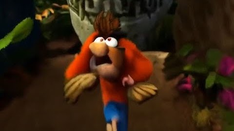Crash Bandicoot but it