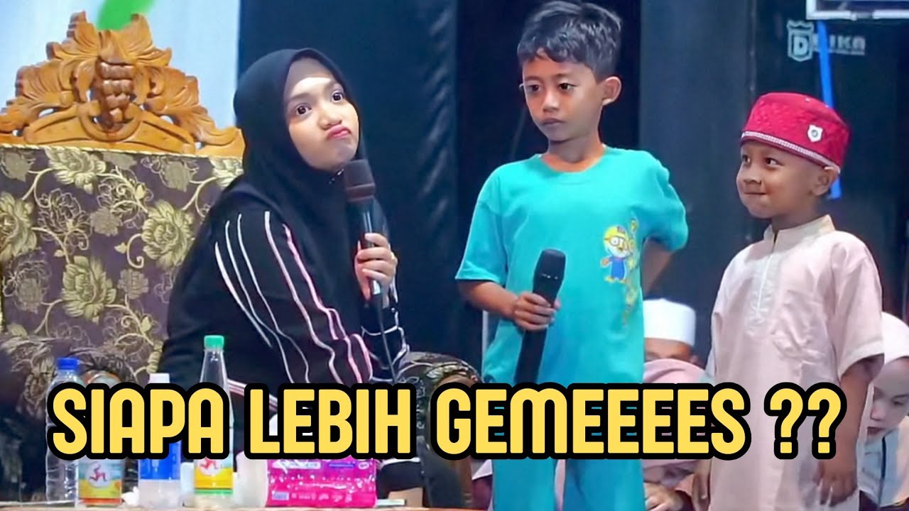 SIAPA LEBIH GEMEEES ?? NING UMI LAILA & ADINATA 🤣