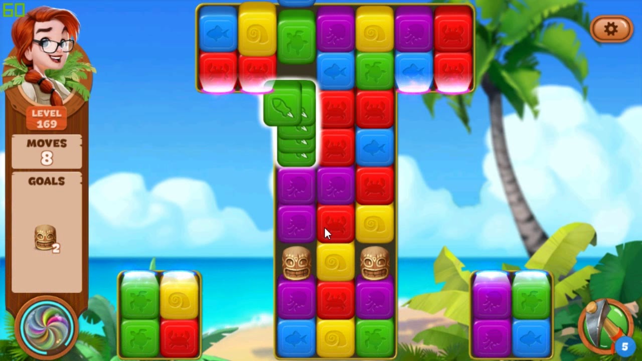 Lost Island Blast Adventure level 169