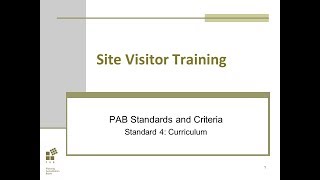 Standard 4: Curriculum