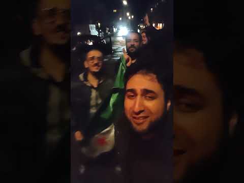 فرحة سقوط النظام حسام الخطيب