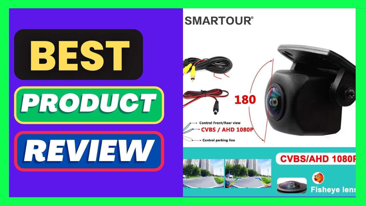 4K AHD 1080P Vehicle Rear Front Side View Camera CCD 180" FishEye  l