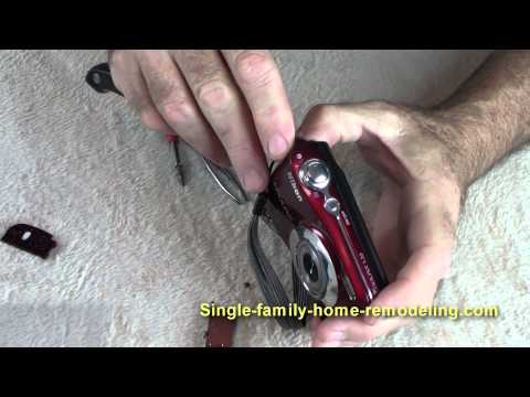 Nikon Coolpix L22 battery door replacement