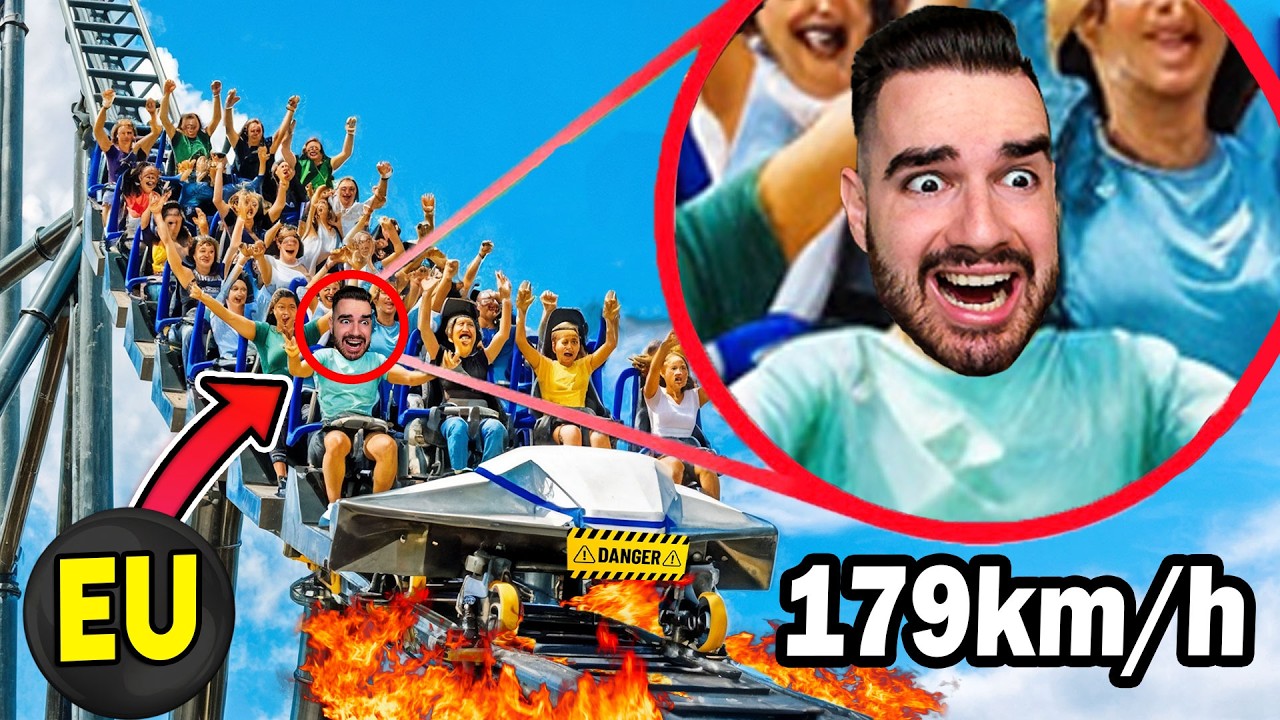 Am ajuns cu TESLA la CEL MAI MARE Parc de Rollercoastere din EUROPA !