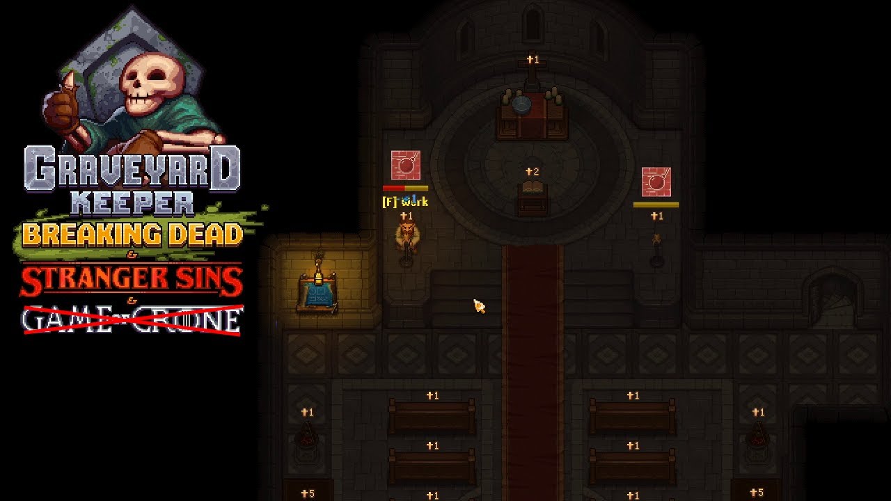 Upgrading inside the church ~ Graveyard Keeper - Complete walkthrough ...