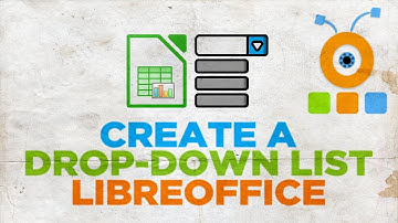 How to Make a Drop Down List in LibreOffice Calc