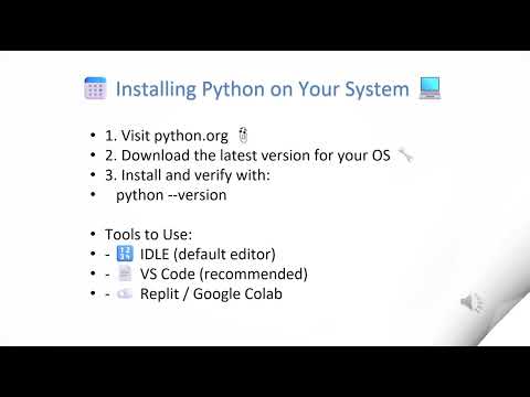 "Python Programming for Beginners | Episode 1: Introduction to Python & Your First Program"