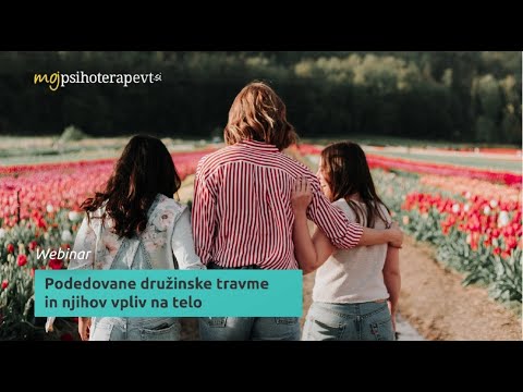Psihoterapija｜Webinar: Podedovane družinske