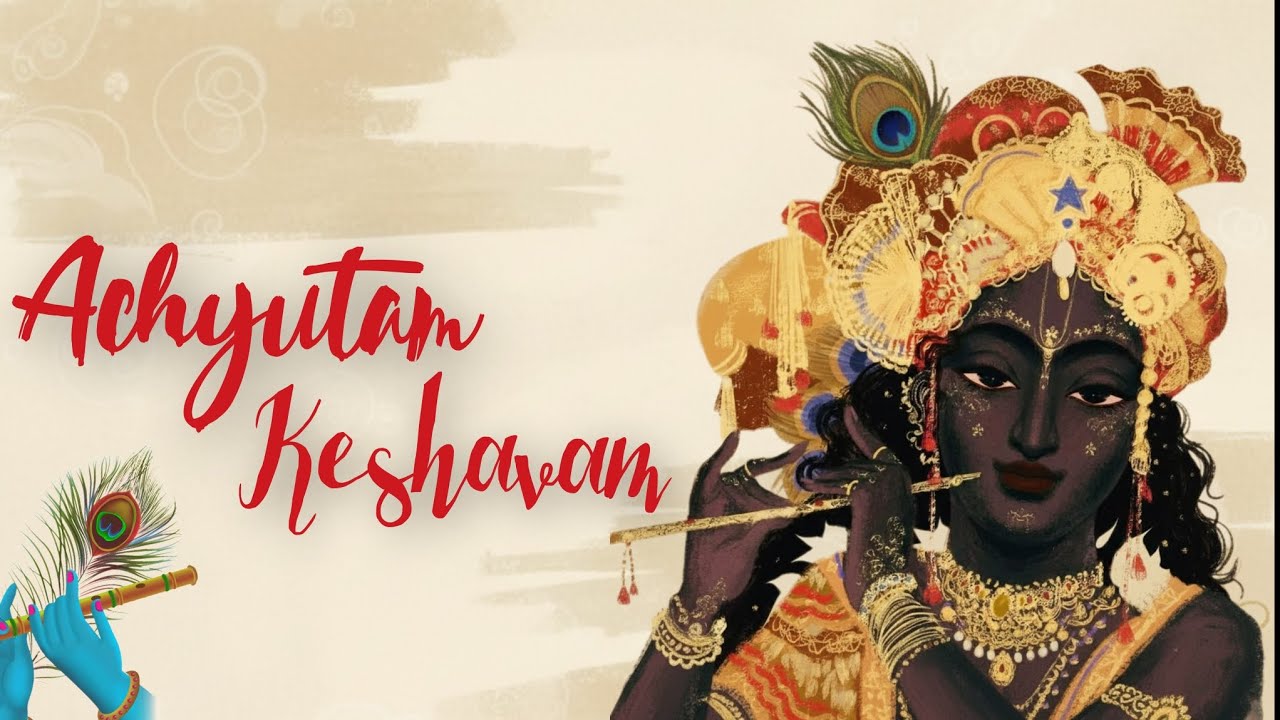Achyutam Keshavam Krishan damodaram- Soulful Krishna Bhajan | The Loop Room Bhakti | Peaceful 