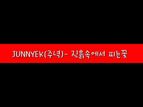 JUNNYEK(주녁) - 진흙속에서 피는 꽃