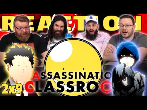 Assassination Classroom 2x9 REACTION!! "Round Two Time"