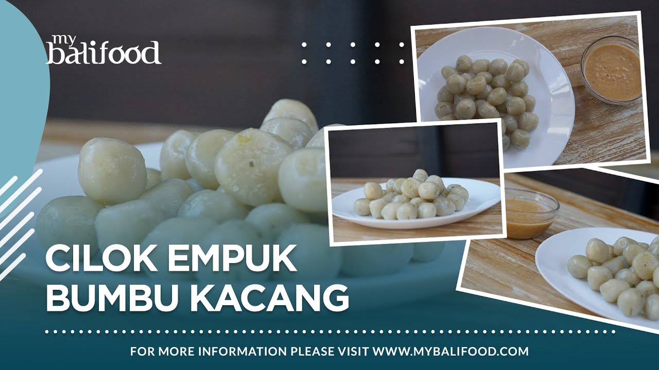 Resep Cilok - Cara Membuat Cilok Empuk - Cilok Bumbu Kacang yang enak