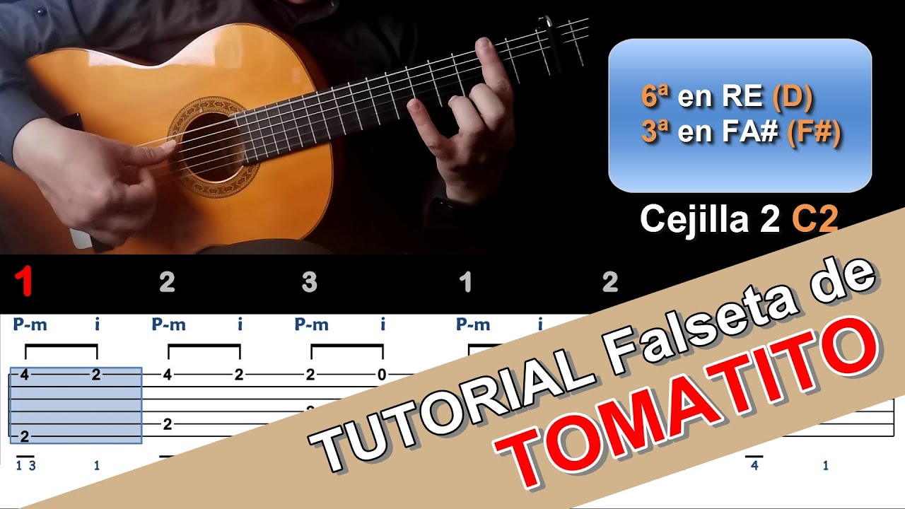 ➡️ TUTORIAL - Falseta de TOMATITO por RONDEÑA interpretada por Mariano Bailera