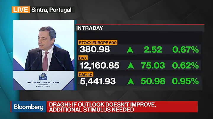 Draghi: Further Interest-Rate Cuts Remain Part of ECB's Tools