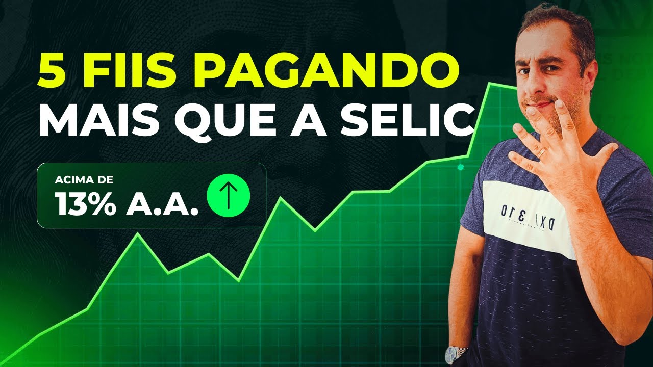 5 FUNDOS IMOBILIÁRIOS Pagando Acima de 12,75% a.a | Melhor que Tesouro Selic!
