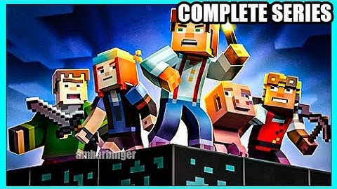 Minecraft: Story Mode Complete Series Walkthrough / Season 1 & 2 Longplay No Commentary