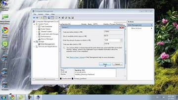 How to Shrink a Partition // Windows 7