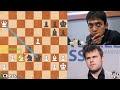 MAGNUS CARLSEN PIERDE ANTE EL GENIO INDIO PRAGGNANANDHAA