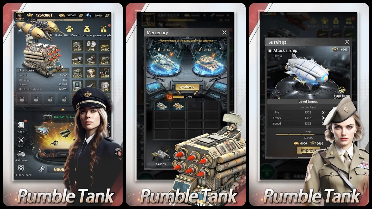 Rumble Tank Gameplay - YouTube