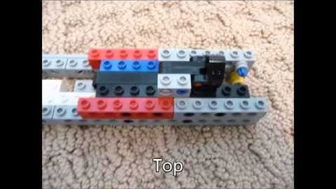 Lego Bolt-Action Rifle Instructions Part 1/3 (Working)