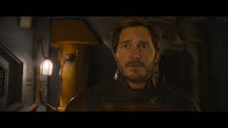 Rocket becomes captain and Groot talking scene || guardians of the galaxy vol 3