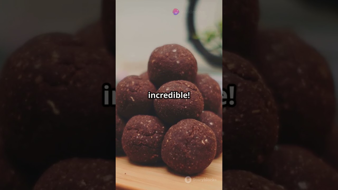 🍫 Sunne sjokoladekuler uten sukker – En perfekt snack! 🧡