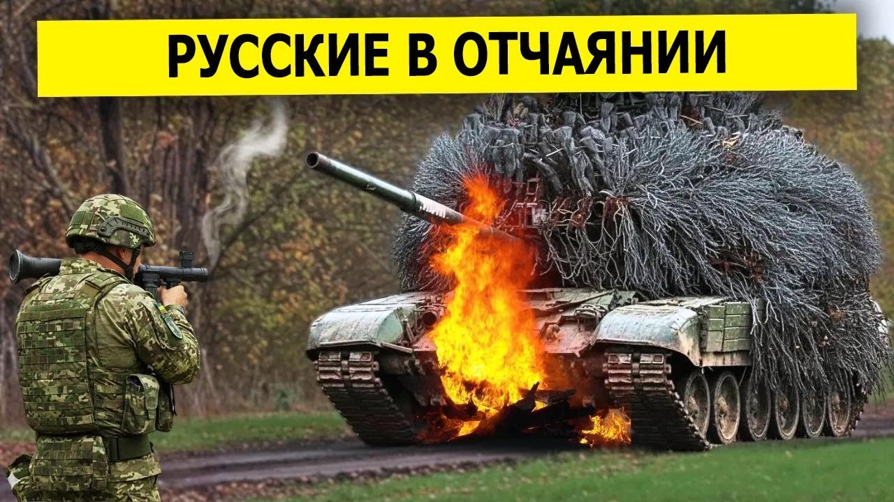 Россия пыталась спасти свои танки этим способом... но всё пошло не так