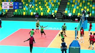BURUNDI VS KENYA| CAVB WOMEN'S AFRICA NATIONS CHAMPIONSHIP KIGALI 16.09.2021
