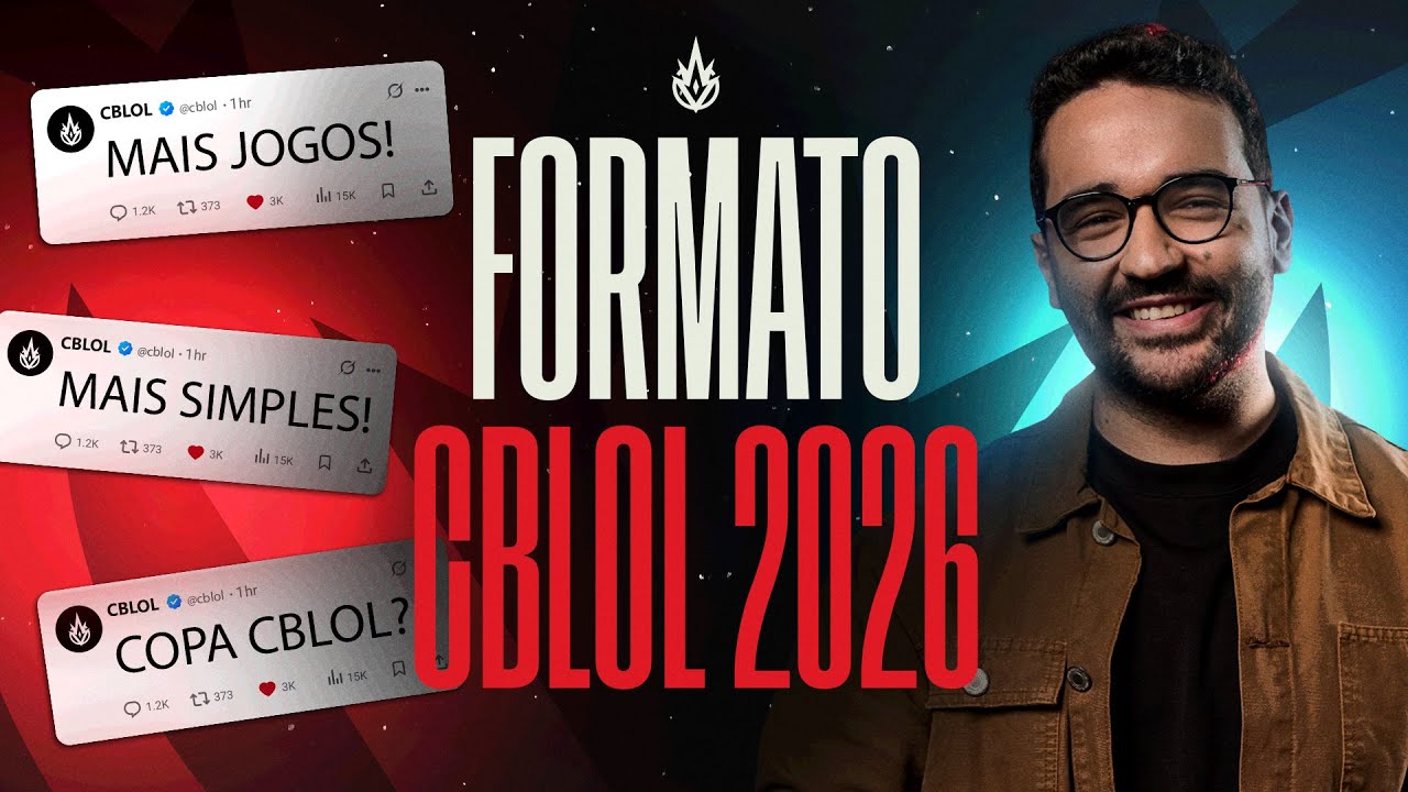 FORMATO DO CBLOL 2026 | Copa CBLOL, mais jogos e guia completo