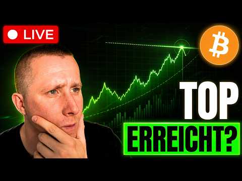 🔴 LIVE Bitcoin Trading! Bitcoin Top JETZT drin?