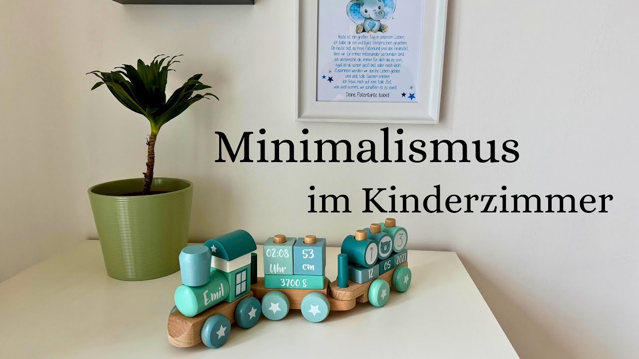 Minimalismus mit Kleinkind I Roomtour Kinderzimmer & Tipps
