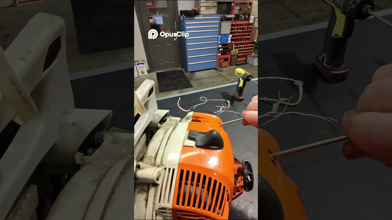 How to Adjust the Carburetor on a STIHL BR200 Hand Blower