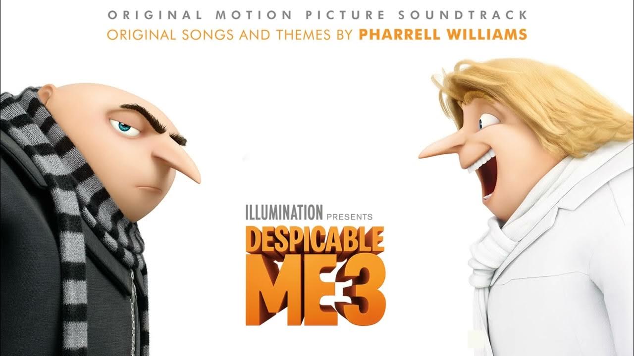 Hug me pharrell williams trey parker. Pharrell williams despicable me. Hug me pharrell williams trey parker. End credits logo despicable me. Happy from despicable me 2.