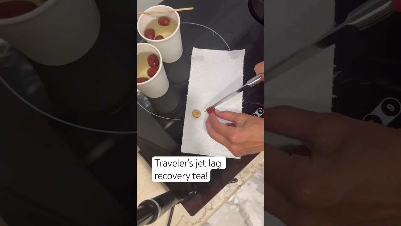 The best Chinese herbal tea for traveling and jet lag recovery!