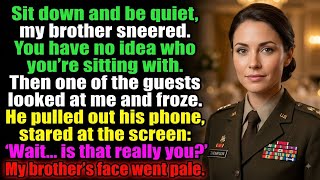 My Brother Humiliated Me at Dinner... Then a General Called Me Major