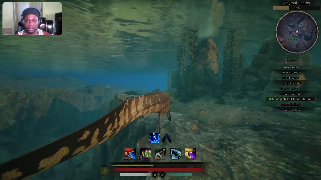 Path of Titans New Map!! Growing Mosasasarus ( Tylosaurus)