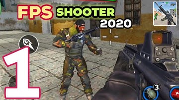 FPS Shooter 2020 - Counter Terrorist Shooting - Gameplay Walkthrough Part 1 (Android, iOS)