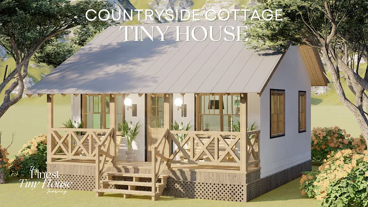 (400 sqft) Tiny House Design 6x6 m (20x20 Ft) Cozy Home Living with Loft!