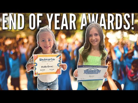 Stella Graduates Kindergarten! | End of the School Year Award Ceremony